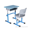 Nova mesa de escola única e cadeira